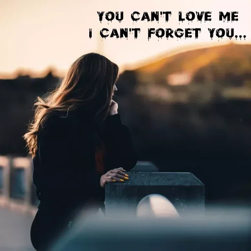 Quote by Sneha - You can't love me
I can't forget you... - Made using Quotes Creator App, Post Maker App