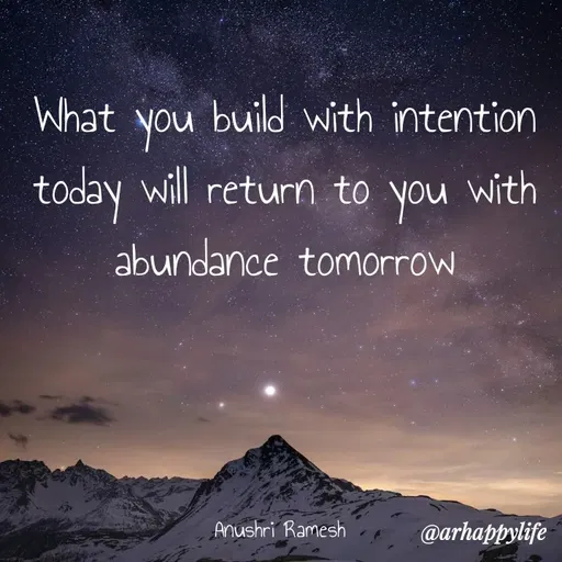 Quote by Anushri Ramesh -  - Made using Quotes Creator App, Post Maker App