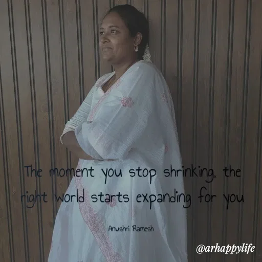 Quote by Anushri Ramesh -  - Made using Quotes Creator App, Post Maker App