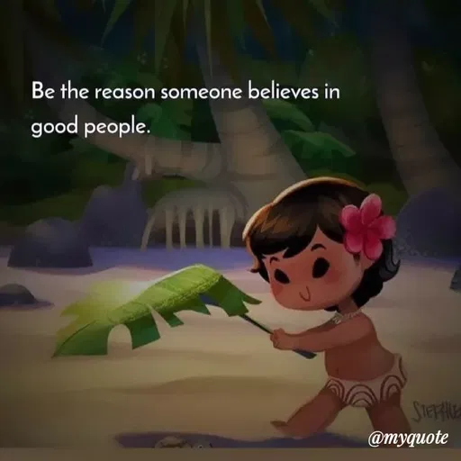 Quote by Bushra Shaikh - Be the reason someone believes in
good people.
@myquote
 - Made using Quotes Creator App, Post Maker App