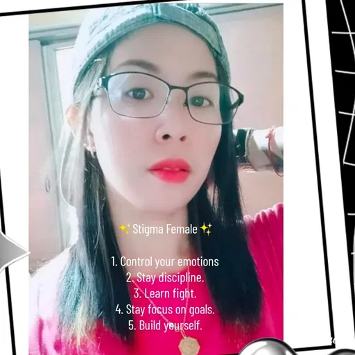 Quote by @aLwaYs cLasSY 🩵⚡ - ✨Stigma Female✨

1. Control your emotions
2. Stay discipline.
3. Learn fight.
4. Stay focus on goals.
5. Build yourself. - Made using Quotes Creator App, Post Maker App