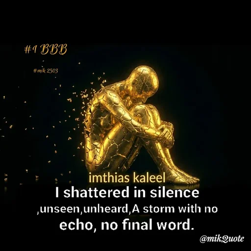 Quote by imthias kaleel - #1 BBB

#mik 2503 - Made using Quotes Creator App, Post Maker App
