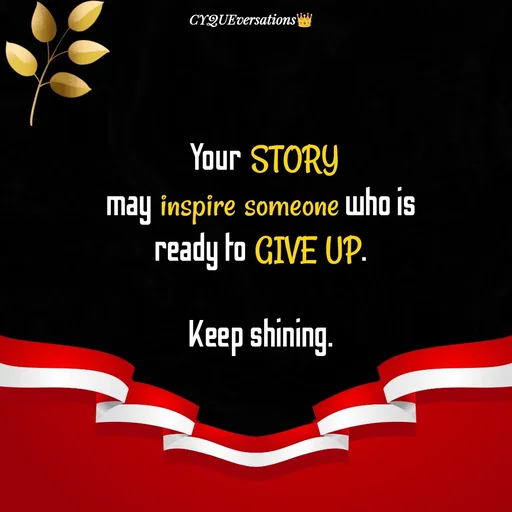 Quote by CYQUEversations -  - Made using Quotes Creator App, Post Maker App