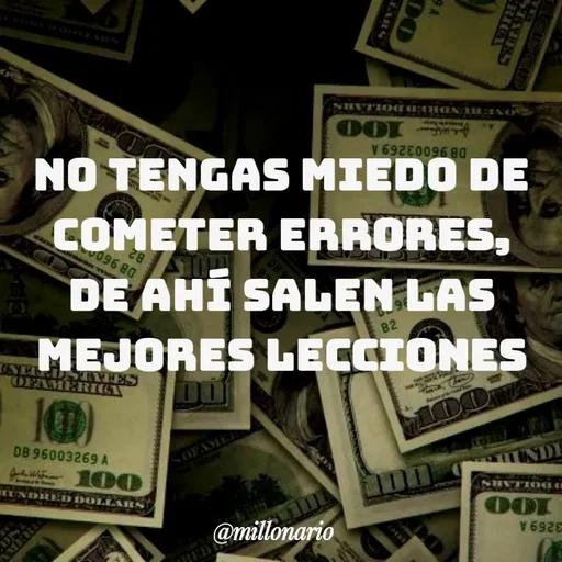 Quote by Alexis Cano - No tengas miedo de cometer errores, de ahí salen las mejores lecciones - Made using Quotes Creator App, Post Maker App