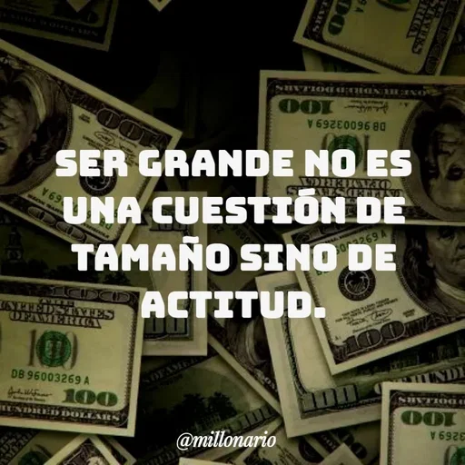 Quote by Alexis Cano - Ser grande no es una cuestión de tamaño sino de actitud. - Made using Quotes Creator App, Post Maker App