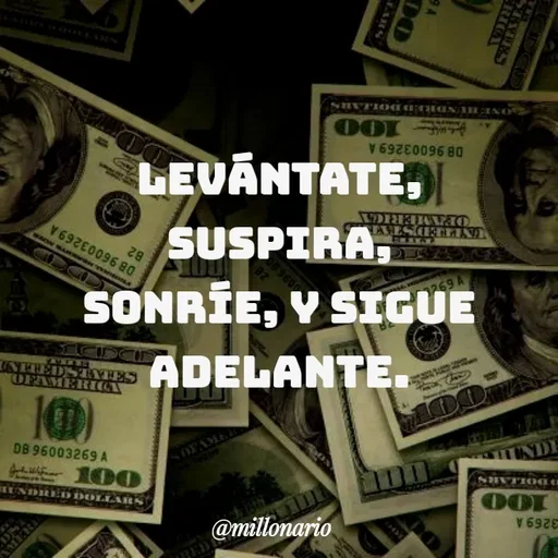 Quote by Alexis Cano - Levántate, suspira, sonríe, y sigue adelante. - Made using Quotes Creator App, Post Maker App