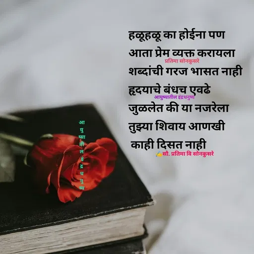 Quote by सौ. प्रतिमा वि साेनकुसरे -  - Made using Quotes Creator App, Post Maker App