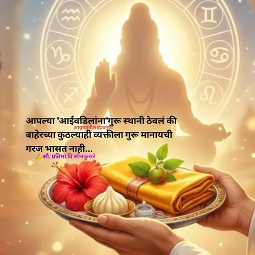 Quote by सौ. प्रतिमा वि साेनकुसरे -  - Made using Quotes Creator App, Post Maker App