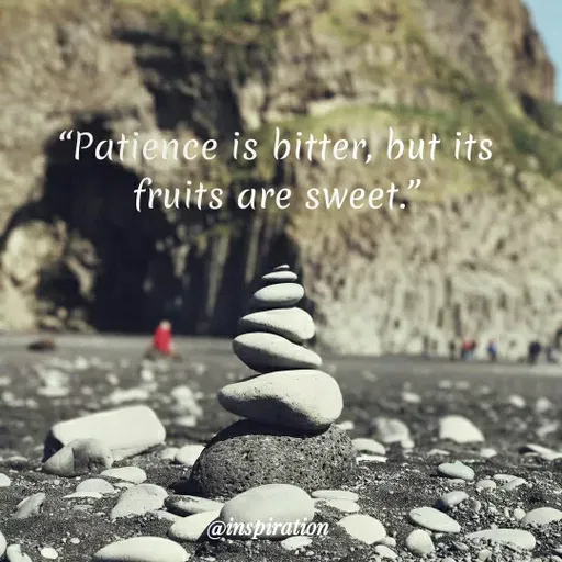 Quote by Nitin Reddy - "Patience is hitter, but its
fruits are sweet."
@inspiration
 - Made using Quotes Creator App, Post Maker App