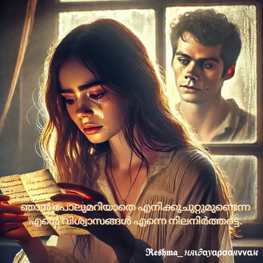 Quote by Sivedhya San - ഞാൻ പോലുമറിയാതെ എനിക്കുചുറ്റുമുണ്ടെന്ന എന്റെ വിശ്വാസങ്ങൾ എന്നെ നിലനിർത്തട്ടെ. - Made using Quotes Creator App, Post Maker App