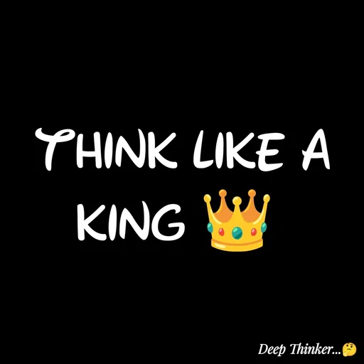 Quote by Deep Thinker...🤔 -  - Made using Quotes Creator App, Post Maker App