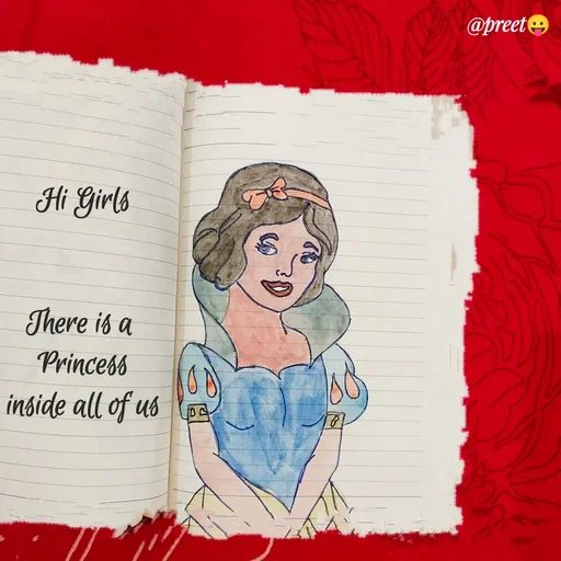 Quote by Preet Gill - @preete
Hi Girls
There is a
Princess
inside all of us eA
 - Made using Quotes Creator App, Post Maker App