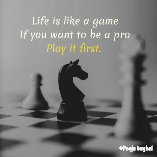 Quote by Pooja Baghel - Double tap to change text. - Made using Quotes Creator App, Post Maker App