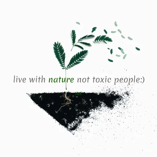 Quote by IRA - live with nature not toxic people:)

IRA  - Made using Quotes Creator App, Post Maker App