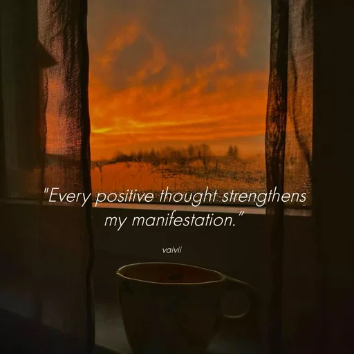 Quote by Vaivii Jaybhaye - "Every positive thought strengthens my manifestation.”

vaivii  - Made using Quotes Creator App, Post Maker App
