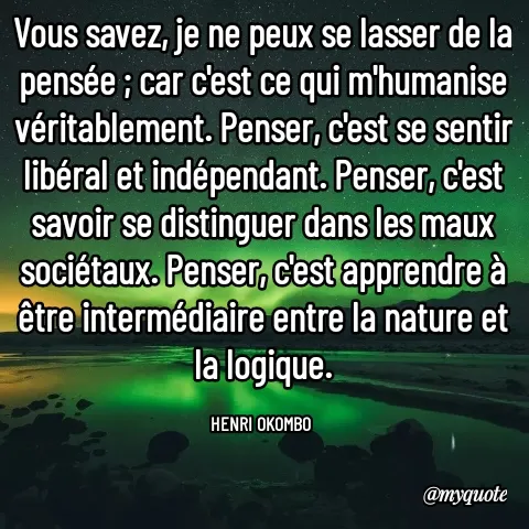 Quote by Henri Aurel OKOMBO -  - Made using Quotes Creator App, Post Maker App