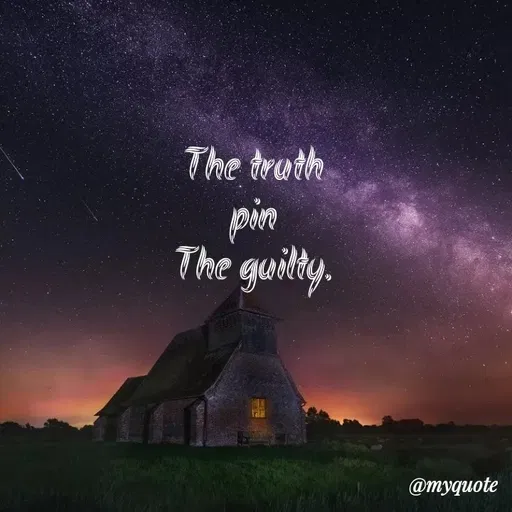 Quote by Amor Powers - The truth
pin
The guilty. - Made using Quotes Creator App, Post Maker App
