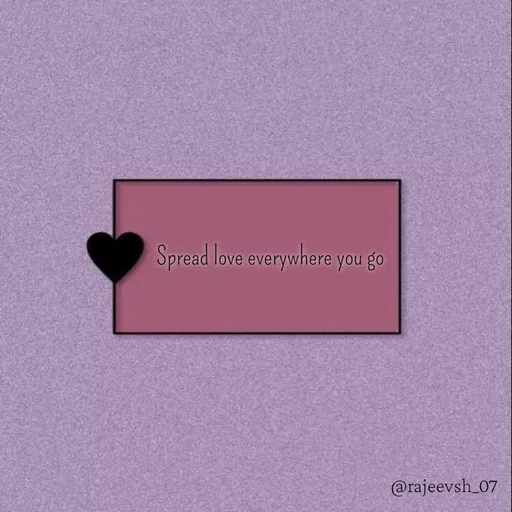 Quote by Rajeev Sharma - Spread love everywhere you go - Made using Quotes Creator App, Post Maker App