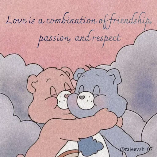 Quote by Rajeev Sharma - Love is a combination of friendship, passion, and respect - Made using Quotes Creator App, Post Maker App