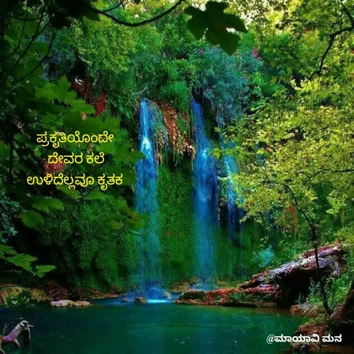 Quote by ಸಹಸ್ರಪದಿ - ಪ್ರಕೃತಿಯೊಂದೇ 
ದೇವರ ಕಲೆ
ಉಳಿದೆಲ್ಲವೂ ಕೃತಕ  - Made using Quotes Creator App, Post Maker App