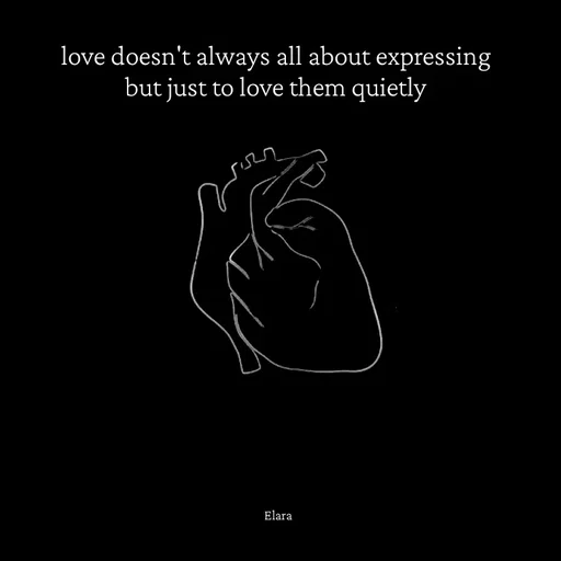 Quote by Chand of sky - love doesn't always all about expressing 
but just to love them quietly 














Elara - Made using Quotes Creator App, Post Maker App