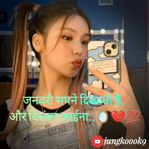Quote by Monika Kookie - जनवरी सपने दिखाती है, 
और दिसंबर आईना..🪞💔💯 - Made using Quotes Creator App, Post Maker App