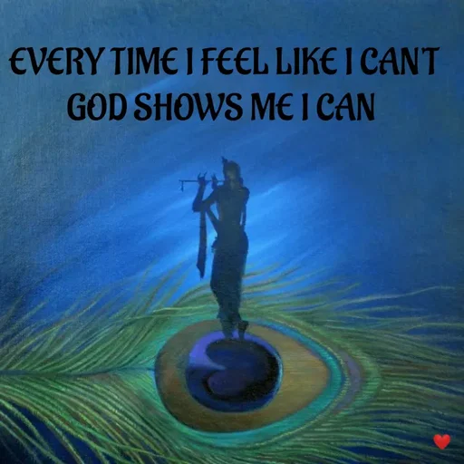 Quote by vandana - EVERY TIME I FEEL LIKE I CAN'T
GOD SHOWS ME I CAN  - Made using Quotes Creator App, Post Maker App