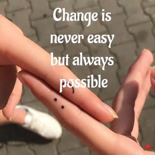 Quote by vandana - Change is 
never easy 
but always 
possible
 - Made using Quotes Creator App, Post Maker App