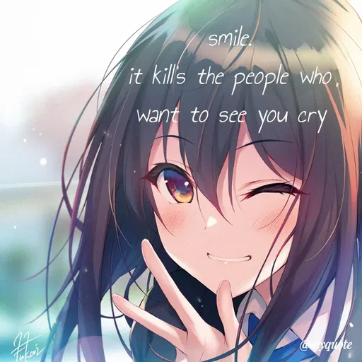 Quote by broken hearted queen - smile.
it kill's the people who
want to see you cry - Made using Quotes Creator App, Post Maker App