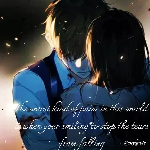 Quote by broken hearted queen - The worst kind of pain  in this world 
is when your smiling to stop the tears
from falling - Made using Quotes Creator App, Post Maker App