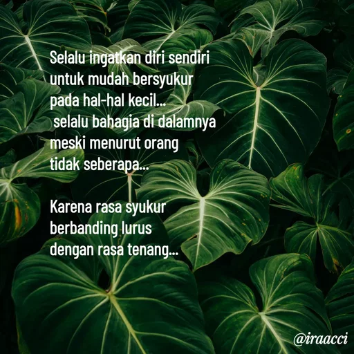 Quote by iraacci -  - Made using Quotes Creator App, Post Maker App