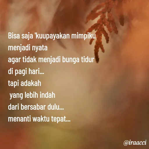 Quote by iraacci -  - Made using Quotes Creator App, Post Maker App