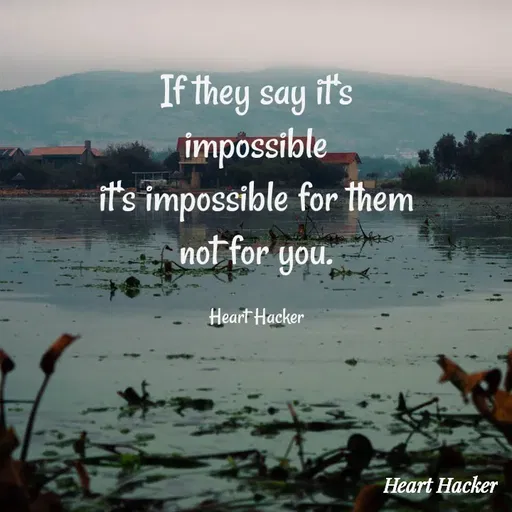 Quote by Heart Hacker -  - Made using Quotes Creator App, Post Maker App