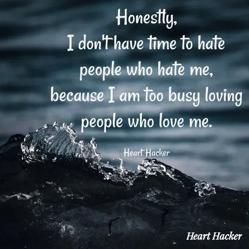 Quote by Heart Hacker -  - Made using Quotes Creator App, Post Maker App