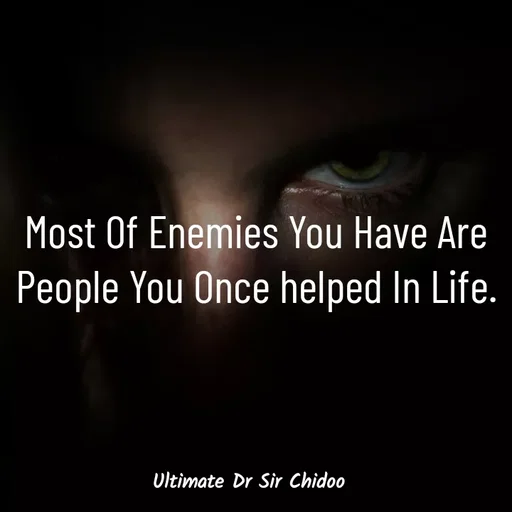 Quote by Ultimate Dr. Sir Chidoo Warrior -  - Made using Quotes Creator App, Post Maker App