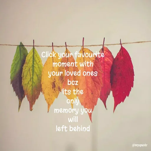 Quote by 💜Magic Shop💜 - Click your favourite
moment with
your loved ones
bcz
its the
only
memory you
will
left behind - Made using Quotes Creator App, Post Maker App