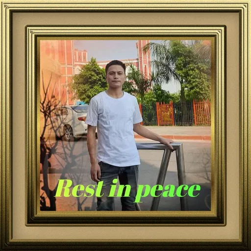 Quote by Isaac Hau - Rest in peace  - Made using Quotes Creator App, Post Maker App