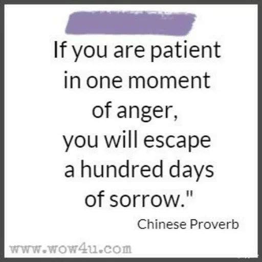 Quote by Karam Mahal - If you are patient
in one moment
of anger,
you will escape
a hundred days
of sorrow."
Chinese Proverb
www.wow4u.com
 - Made using Quotes Creator App, Post Maker App