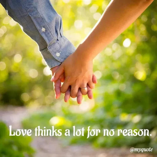 Quote by What's in a Name - Love thinks a lot for no reason. - Made using Quotes Creator App, Post Maker App